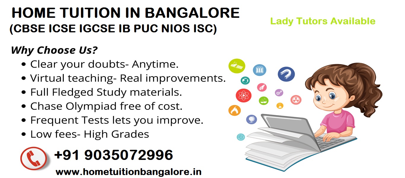home tuition in bangalore bengaluru, karnataka